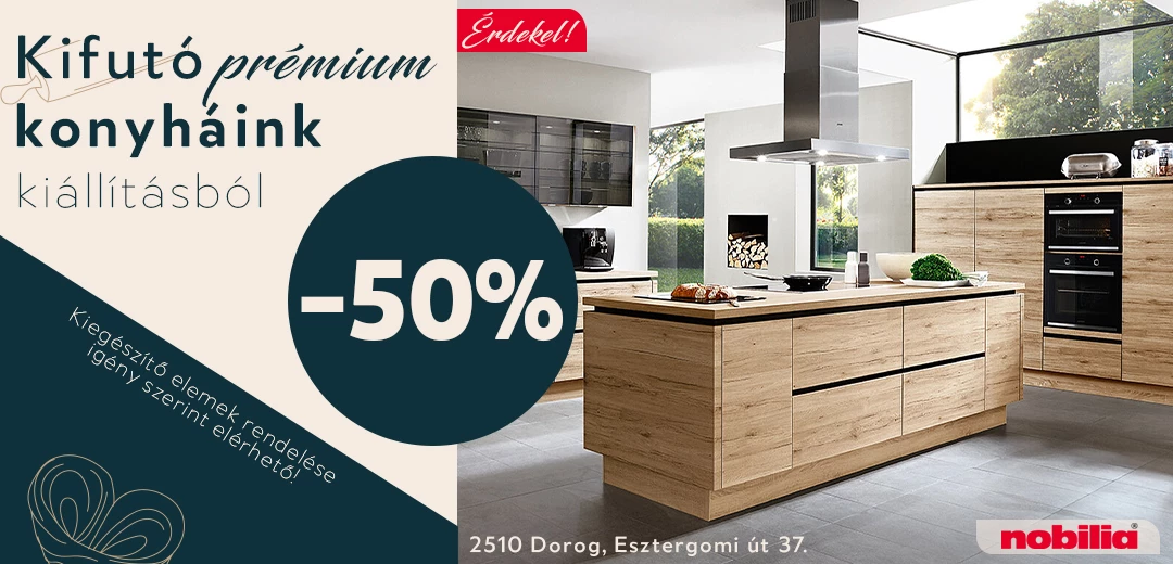 Prémium kiállított konyhák