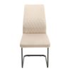 AS126 Étkezőszék - Latte bársony