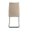 AS126 Étkezőszék - Latte bársony