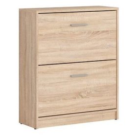   BRW NEPO PLUS alacsony cipősszekrény - sonoma tölgy (SFB2K2)