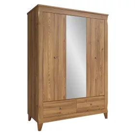   BRW BERGEN 3 ajtós 2 fiókos ruhásszekrény arany sibiu fenyő