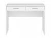 NEPO PLUS két fiókos íróasztal - fehér (BIU2S)