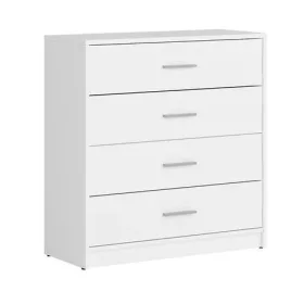 BRW NEPO PLUS komód - fehér (KOM4S)