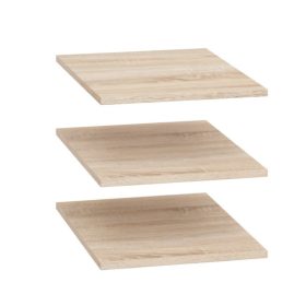   BRW NEPO PLUS - kiegészítő polc gardrobszekrénybe 3 db - sonoma (SZF3D2S)