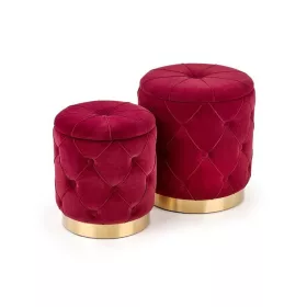 POLLY - Puff szett - Bordó