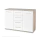 LIMA KM4 - Komód - Sonoma tölgy/fehér
