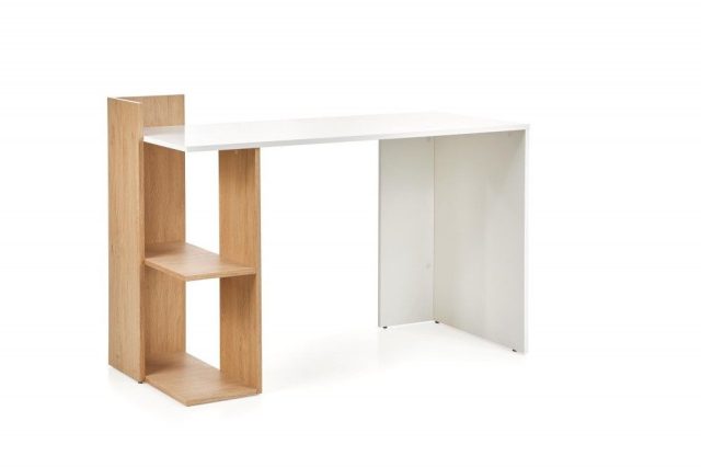 FINO - Konzolasztal/Íróasztal - (Aranytölgy-fehér)