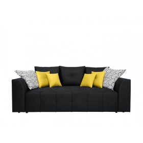 Ronald kanapéágy - fekete