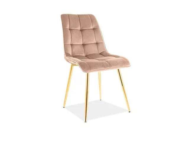 CHIC Velvet Szék (arany/Bézs)