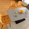 CHIC Velvet Szék (fekete/Curry)
