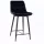 CHIC H-2 Velvet Bárszék (Fekete)