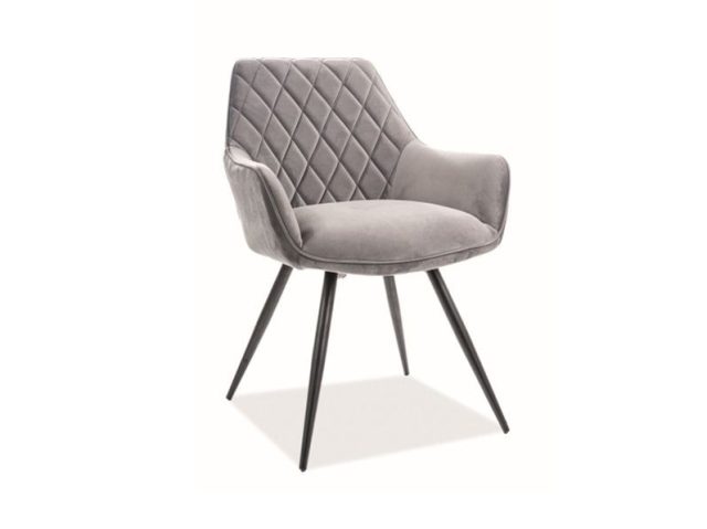 LINEA Velvet - Étkezőszék (Szürke)