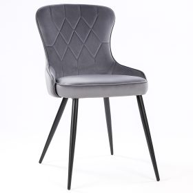 LOTUS Velvet - Étkezőszék (Szürke)