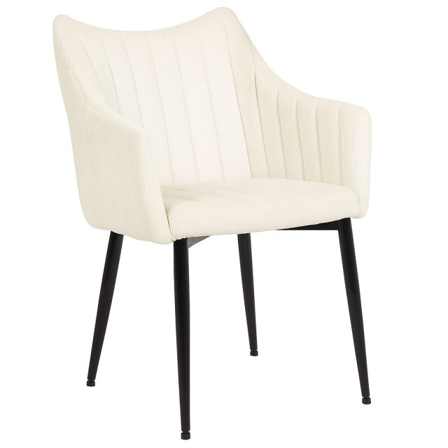 MONTE - Kordbársony szék (krém)