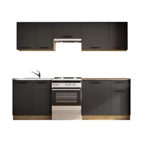 DARIA 240 - Konyhablokk (antracit/craft tölgy)