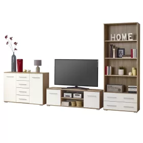 LIMA - Nappali-szett (sonoma tölgy/fehér)