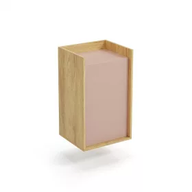 MOBIUS 1D - Szekrény (Hikoridió/antik rózsaszín)