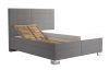 Vilma 160 franciaágy (ágyráccsal, matrac nélkül) - Geo 20/ Prima 13 grey