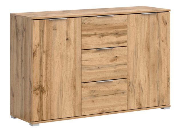 BRW ZELE - Komód (wotan tölgy) KOM2D3S