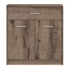 BRW NEPO PLUS két ajtós/egy fiókos komód - monastery tölgy (KOM2D1S)
