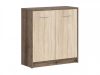 BRW NEPO PLUS két ajtós komód - monastery tölgy/sonoma tölgy (KOM2D)