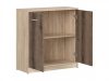 BRW NEPO PLUS két ajtós komód - sonoma tölgy/monastery tölgy (KOM2D)