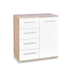 LIMA KM2 - Komód - Sonoma tölgy/fehér