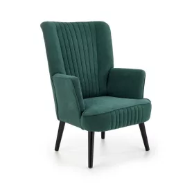 DELGADO - Fotel - Sötétzöld