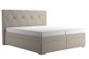 GELA boxspring ágy - 180 x 200 cm - krém 