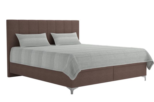 Elois boxspring ágy -160 x 200 cm - barna