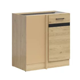   JUNONA LINE - DNW/100/82_L - Alsó sarokelem, balos (bernstein tölgy/wenge)
