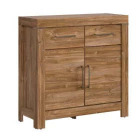   BREND két ajtós két fiókos komód - KOM2D2S - stirling tölgy