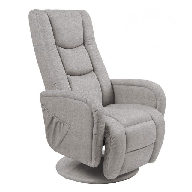 PULSAR 2 - Fűthető masszázsfotel (szürke szövet)