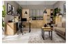 SPACE OFFICE nyitott polcos szekrény (REG/120) - artisan tölgy