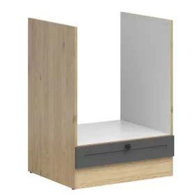   JUNONA LINE - DPK/60/82 - Beépíthető sütős elem (bernstein tölgy/grafit)