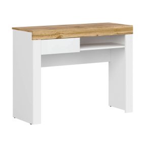   BRW HOLTEN fésülködőasztal - BIU1S - fehér/wotan tölgy/fehér fényes