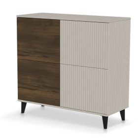 RANDOM 2 komód (KM-2) - kasmír/dió