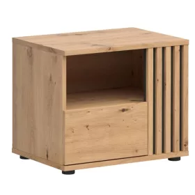  BRW VABRES éjjeliszekrény (jobb) - KOM1S/P - artisan tölgy/fekete