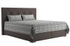 GELA boxspring ágy - 180 x 200 cm - barna