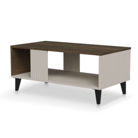 RANDOM 2 dohányzóasztal (LAW1) -  kasmír/dió