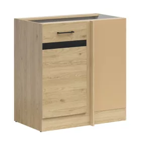   JUNONA LINE - DNW/100/82_P - Alsó sarokelem, jobbos (bernstein tölgy/wenge)
