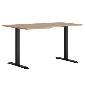   SPACE OFFICE sarok íróasztal balos (BIU/140/90/A/L) - artisan tölgy