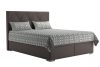 GELA boxspring ágy - 160 x 200 cm - barna