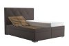 GELA boxspring ágy - 160 x 200 cm - barna