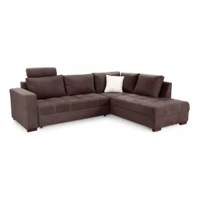 PAULA - univerzális sarokkanapé - barna