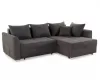 GROOMER - univerzális sarokkanapé - sötétszürke