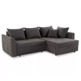 GROOMER - univerzális sarokkanapé - sötétszürke