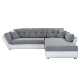 Lava ágyazható sarokkanapé -fehér/szürke