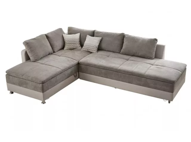 Mandera sarokkanapé balos - világosszürke