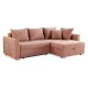 GROOMER - univerzális sarokkanapé - Korall rózsaszín